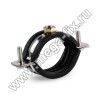 Хомут трубный нержавеющий с 1 гайкой 20-23 мм, 1/2", M8, AISI 304 mega-fix