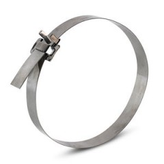 Хомуты ленточные нержавеющие с бугелем Хомуты ленточные нержавеющие с бугелем